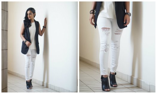 How To Wear White Jeans
