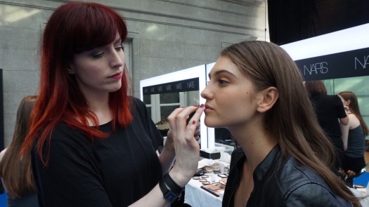 Singapore Fashion Week, NARS beauty tips, makeup tips, beauty backstage, backstage beauty, 