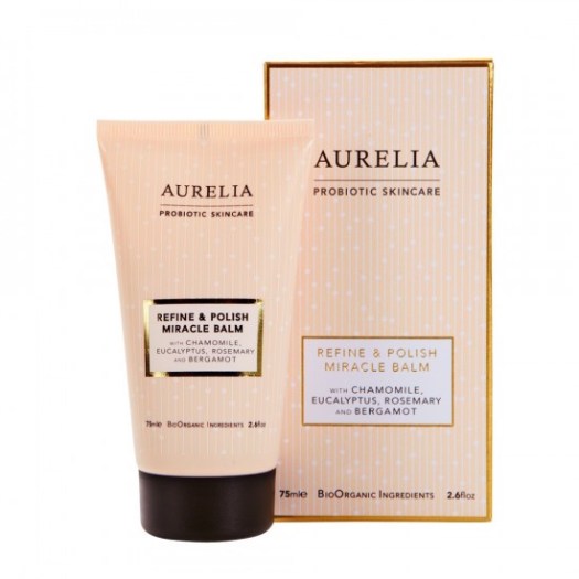 aurelia-refine-polish-miracle-balm, exfoliator for sensitive skin, get glowing skin, exfoliate according to your skin type 