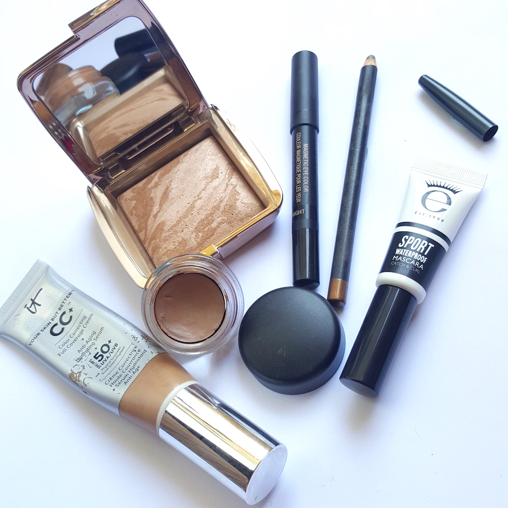 how to look good, sick day face, makeup when you're sick, waterproof mascara, bronzer, CC cream